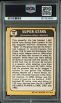 1968 Topps Superstars Killebrew, Mays, Mantle #490 PSA 5